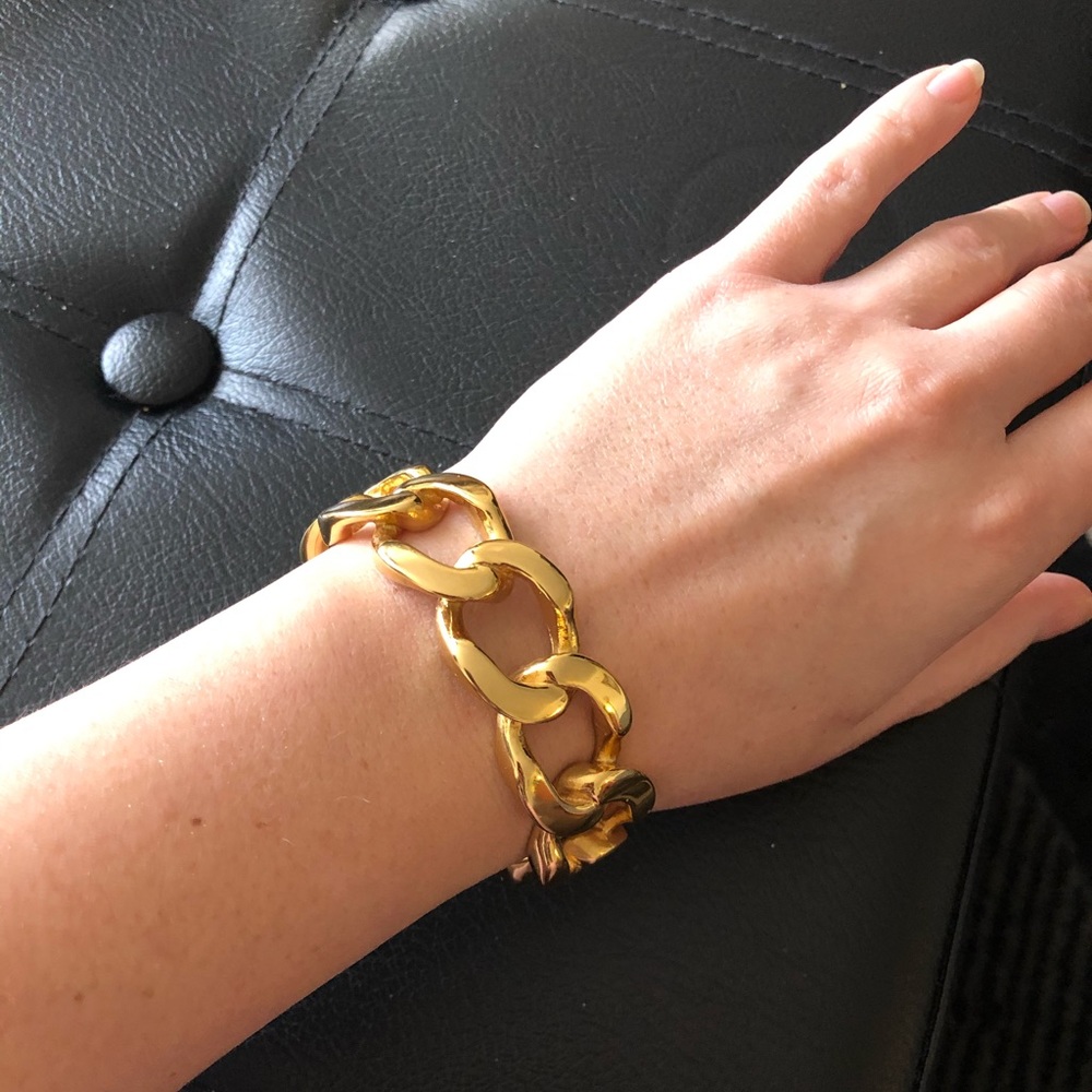 STEELTIME 18 kt. gold plated women bracelet